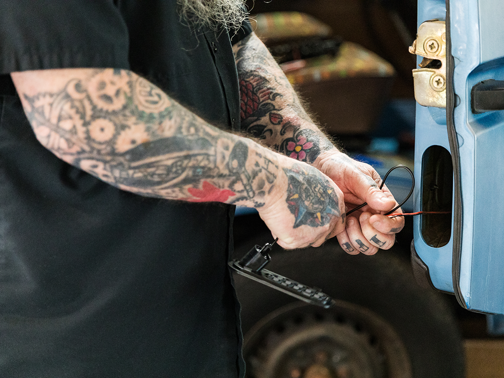 VANAGON DOOR ENTRY LIGHTS